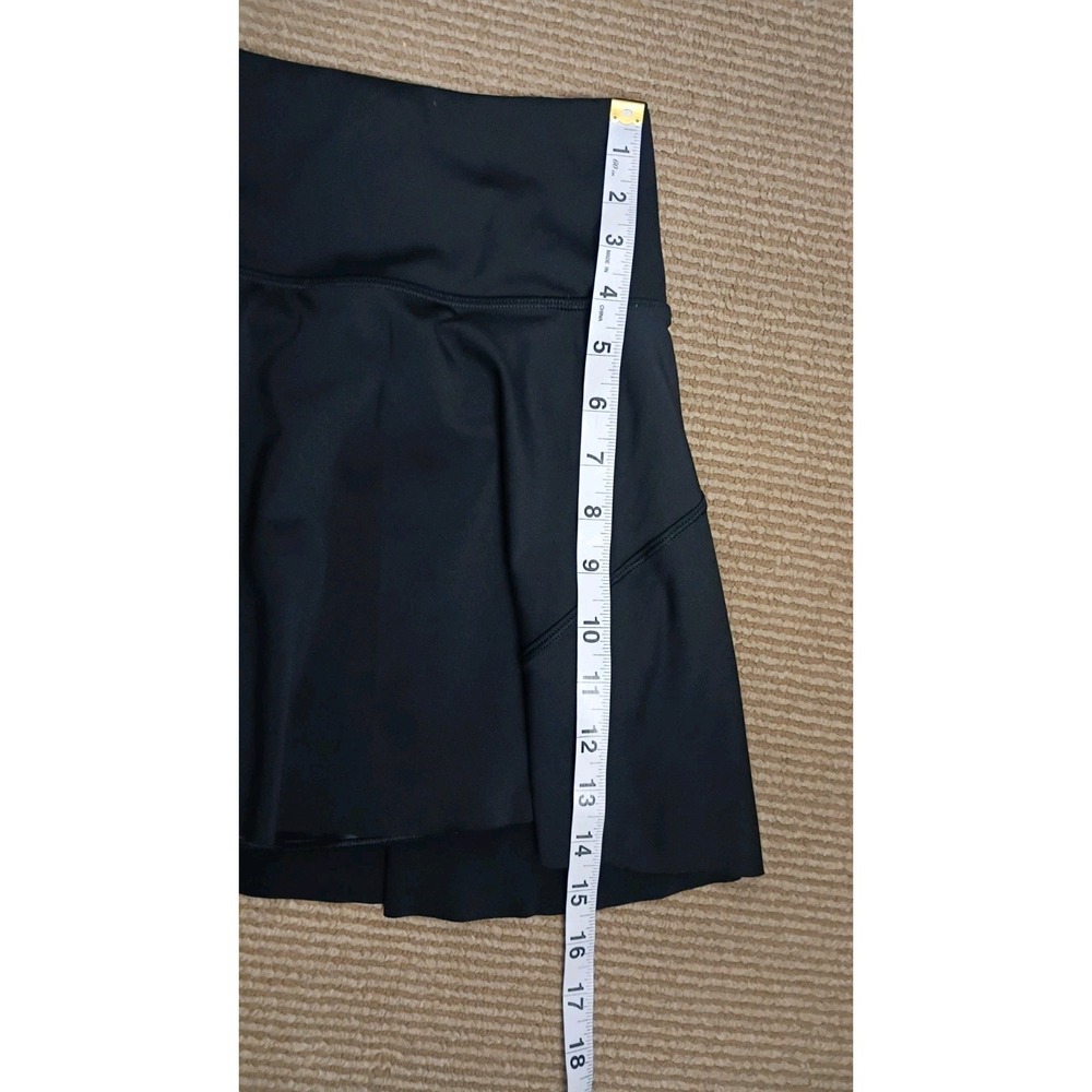 Athleta Ace Tennis Skort 13.5" Women's  size L Athletic Black Skirt Tennis Golf - Picture 4 of 8